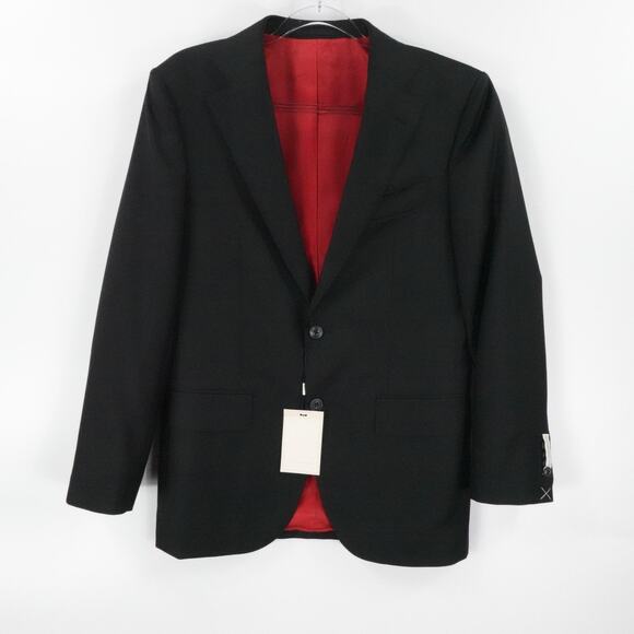Suitsupply Other - Suitsupply Blazer Mens 38 Vitale Barberis Canonico Wool La Spalla Bespoke